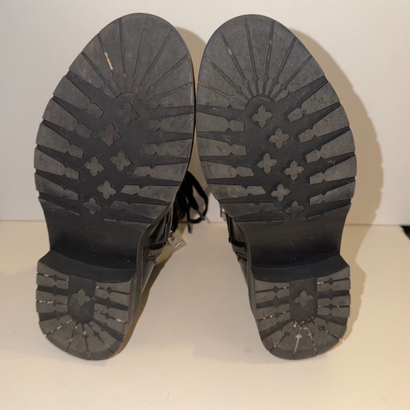 All saints WOMENS Black Patent Leather Donita boots US 9 - EU39 - Picture 8 of 8